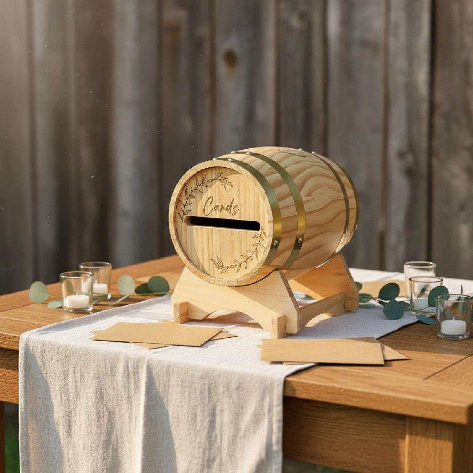 結婚式や誕生日パーティー、その他のイベントで使える、スロット - Wedding Card Box のレビューと価格