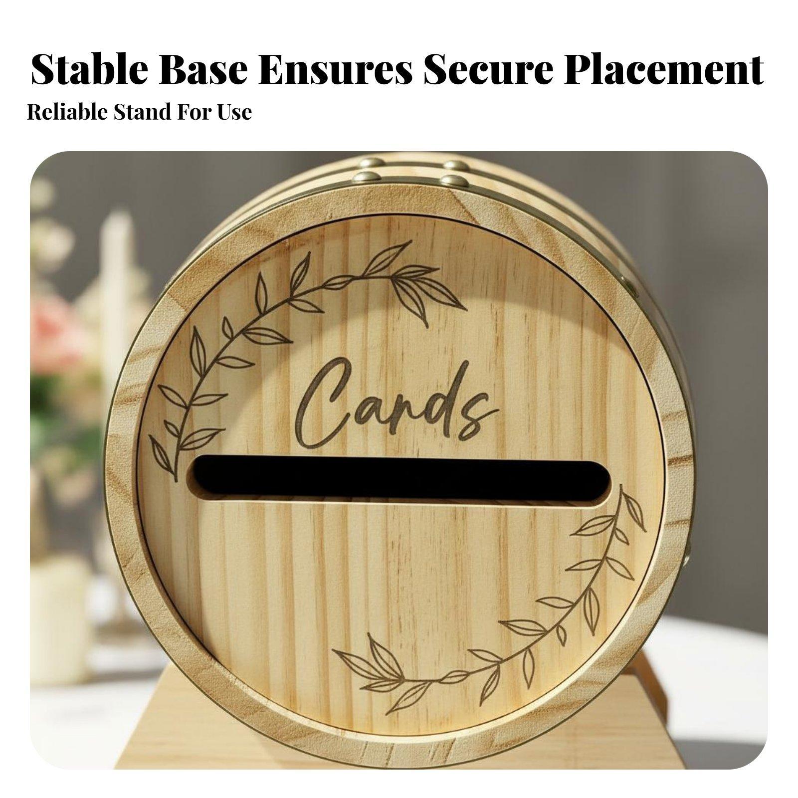 結婚式や誕生日パーティー、その他のイベントで使える、スロット - Wedding Card Box のレビューと価格